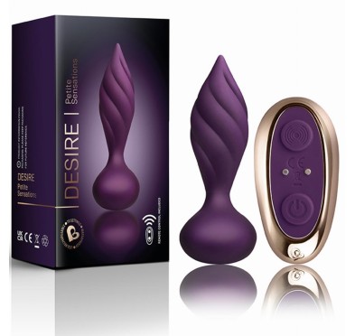 Rocks-Off - Petite Sensations Desire Vibrating Anal Plug - Purple